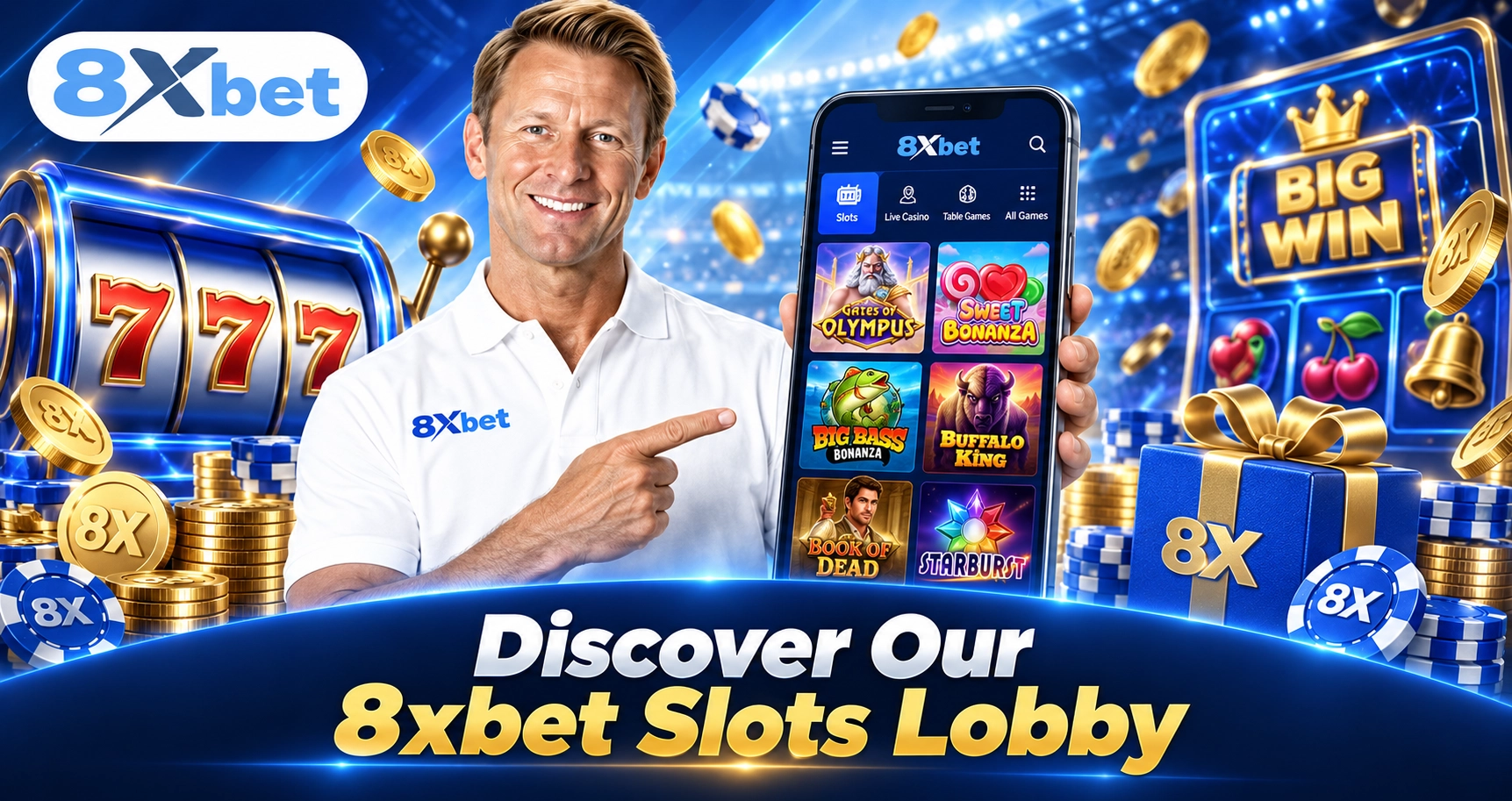 Discover Our 8xbet Slots Lobby