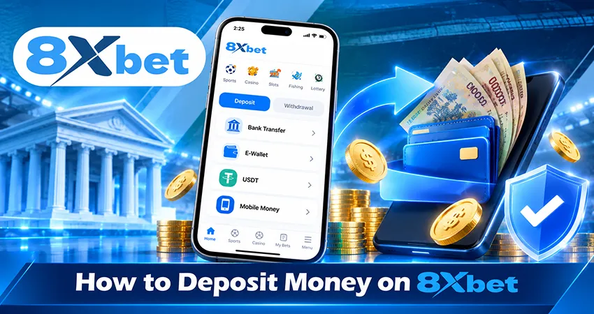 How to Deposit Money on 8xbet