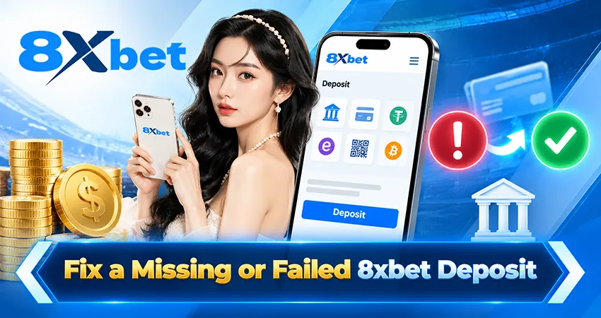 Fix a Missing or Failed 8xbet Deposit