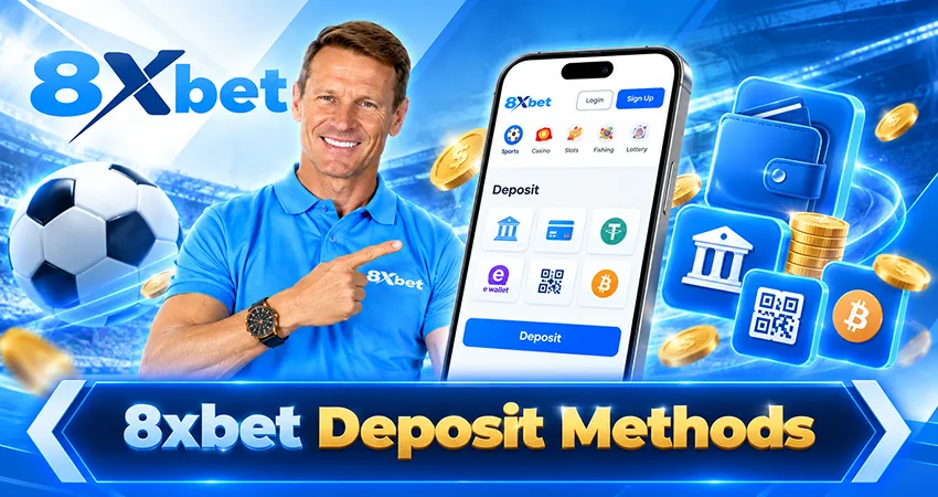 8xbet Deposit Methods