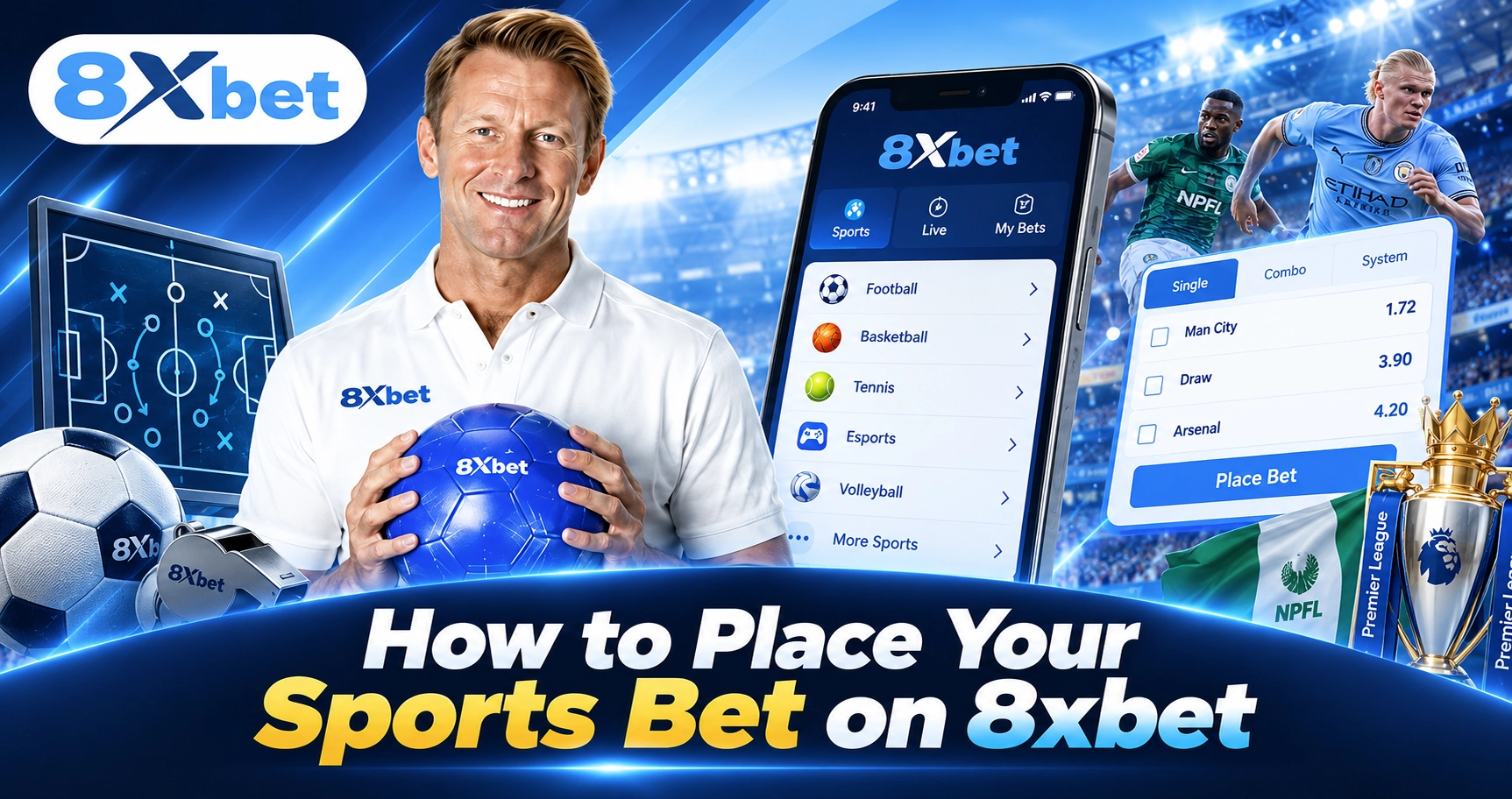How to Place Your Sports Bet on 8xbet