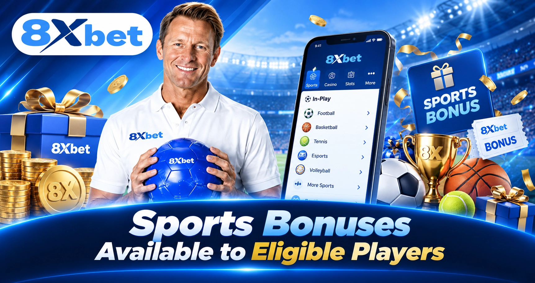 Sports Bonuses Available to Eligible Players